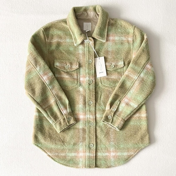 JOIE Plaid Shacket - Picture 11 of 11